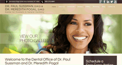 Desktop Screenshot of centerforcosmeticdentist.com